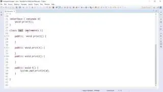 Java Interface 4 - Tricky Problem with Interface Variable (Bangla)