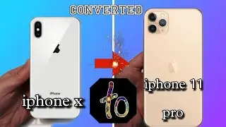 😲 Iphone X to Convert in iphone 11 pro How to ?😳   #nocopyrightmusic #iphonesolution