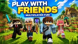 How to play Minecraft TLauncher with friends?