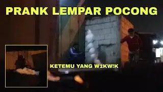 Prank Lempar Pocong Di Tempat Umum |Auto kocar Kacir