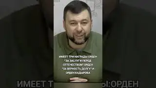 Глава Донбасса Денис Владимирович 