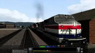 Train Simulator 2021 - [GE Dash 8-32BWH] Amtrak Across Arizona, Pt. 2 [GWD438] - Eastbound - 4K UHD
