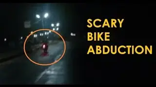 UFO BIKE Abduction Caught On Videos UFO N16 - Bike Gets Abducted from street