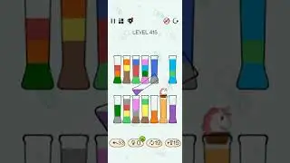 SortPuz Level 415 | Water Sort Puzzle Level 415