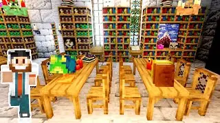 This Library Is Awesome! | Mr Blockhead's Modded Minecraft Ep8