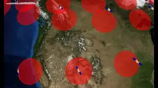 Satellite constellation visualization (2010)