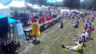 Sheboygan Brat Eating Contest 2016 Brat Days With Infinity DJ and Infinity Video Pros