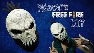 DIY- Cómo hacer la Máscara de CALAVERA de Free Fire