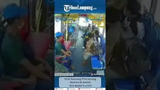 Viral A Man Attacks a Woman on a Rapid Transit Bus 