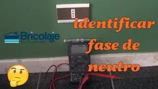 Cómo podemos IDENTIFICAR FASE y NEUTRO en una TOMA DE CORRIENTE 😉