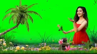 New video grin skin ll Green screen Girl videos
