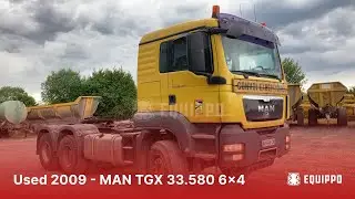 Used 2009 - MAN TGX 33.580 6x4 | Used tractor unit | equippo.com | Used heavy equipment