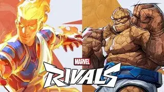 YA ESTÁN AQUI LA ANTORCHA HUMANA Y LA COSA + NUEVO MAPA MARVEL RIVALS