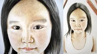 How to Create a Portrait with Colour Pencils