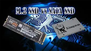 М.2 SSD vs SATA SSD. Samsung 970 EVO vs Kingston SA400S37120G какое SSD лучше Отличия в скорости SSD