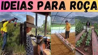 DICAS para ROÇA. Invenções e gambiarras que facilitam o trabalho no campo.