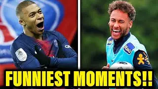 Neymar and Mbappe's Funniest Moments Ever!