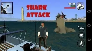 Shark attack in GTA San Andreas Android
