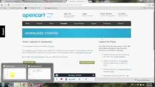 How to install opencart easily on localhost WampServer HD