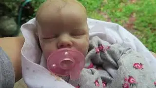 Reborn Baby Minette's First Night Home! (Simple Traditional Style Reborn Baby Roleplay)