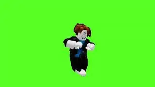 roblox bacon hair does the default dance green screen
