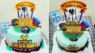 Pubg Mobile Cake Decorating For Beginners / Cake Decorating Ideas / Cake Tutorial Step By Step
