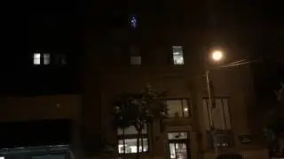 Halloween Weekend Window Decorations....