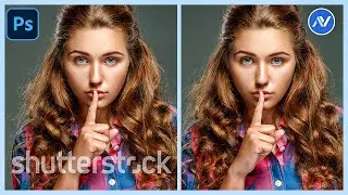 Remove Premium Stock Photos Watermark in Photoshop | Photoshop Tutorial 2024