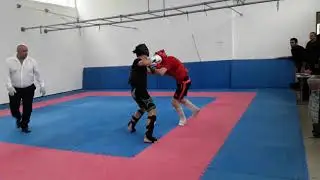 my pupil win with nockout, 1 round Nesher 30.12.2017