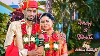 Best Marathi Wedding Highlight Amey + Shruti  Maharashtrian Brahman Wedding Highlight Film...