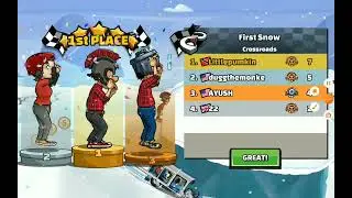 Playing Hill climb racing 2 on my new tablet