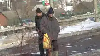 Бывалый пожар за линией бомж Рыжий Петька и Пророк Санбой 