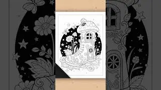 A sneak peek MYSTICAL WORLD  COLORING BOOK FLIPTHROUGH | Coco Wyo Coloring Book