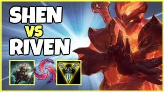 I TROLLED TOO HARD - Shen vs Riven Unranked to Diamond Ep. 3 - League of Legends
