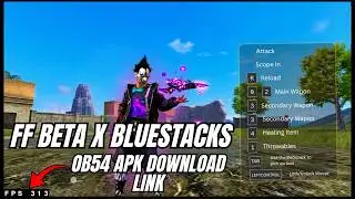 OB54 Beta X Bluestacks Apk | Google Play Free Fire In Bluestacks | Liger Moen