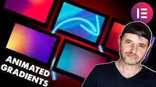 How To Make A ANIMATED Mesh Gradient Background in Elementor (No Plugins)