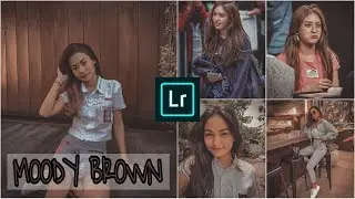 Lightroom mobile presets free DNG | Moody Brown | Preset DNG | Preset lightroom terbaru 2020