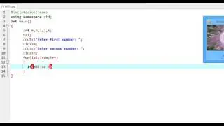 How to find HCF of Two numbers in C++ Program