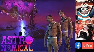 Concierto de Travis Scott en Fortnite en 360°- Alucinanteee!!!