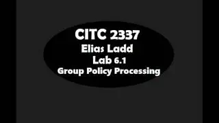 Windows Server - Group Policy Processing