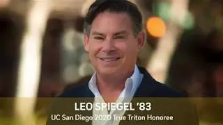 UC San Diego 2020 True Triton Honoree: Leo Spiegel ’83
