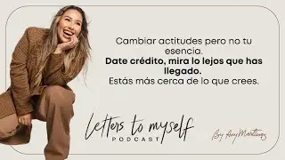 Cambiar actitudes pero no tu esencia. Date crédito, mira lo lejos que has llegado🎙️💌