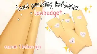 cara membuat packing kekinian low budgjet | cuman 1 bahan aja