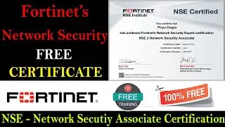 Fortinet Network Security Expert Certification - Network Security Associate Free Certificate