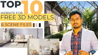 Best Websites for 3D Models & Scene Files! For Free!