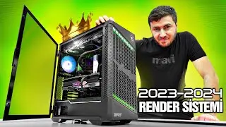 2023 - 2024 YILINDA Kullanacağımız RENDER BİLGİSAYARINI TOPLUYORUM 🔴
