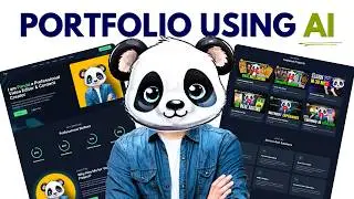 How to Build Your Own Portfolio Website in Minutes with AI 🤯 | Edit with Panda
