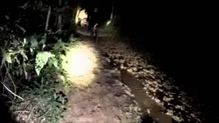 trilha de bike noturna em Poços de Caldas - MG