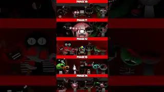 Incredibox Sprunki Phase 10 VS Phase 11 VS Phase 12 VS Phase 13 VS Phase 14 *MIX HORROR VERSION*