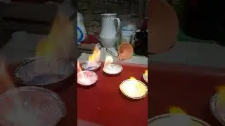 экспиремент разноцветные огни